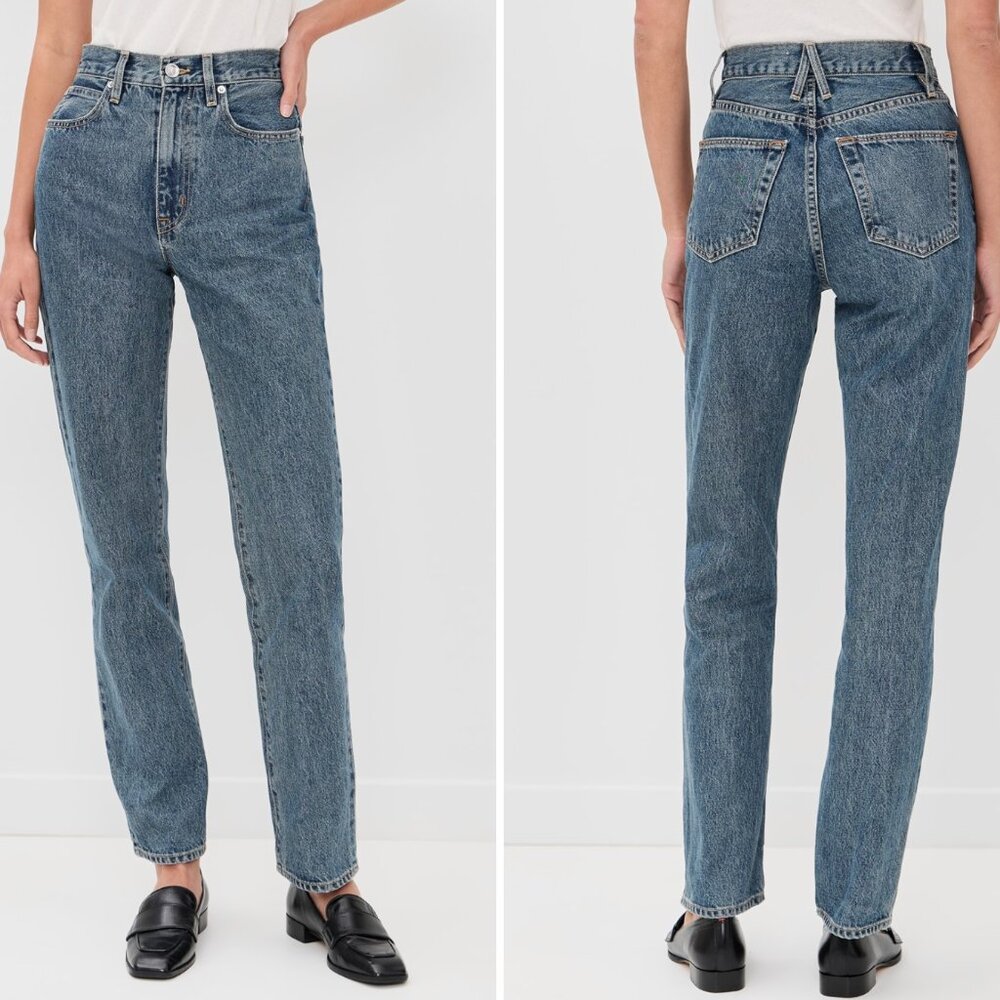 SLVRLAKE London Straight Jeans in Born to Run